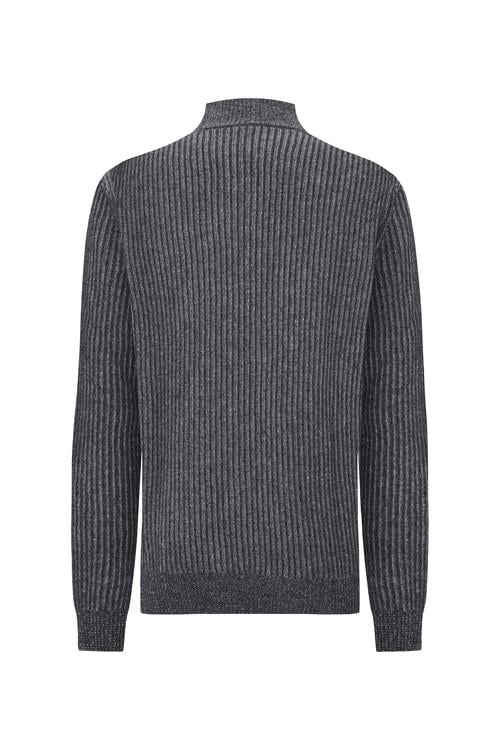  FERMUARLI DİK YAKA KAZAK