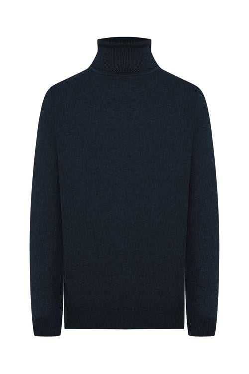 BALIKÇI YAKA TRİKO KAZAK