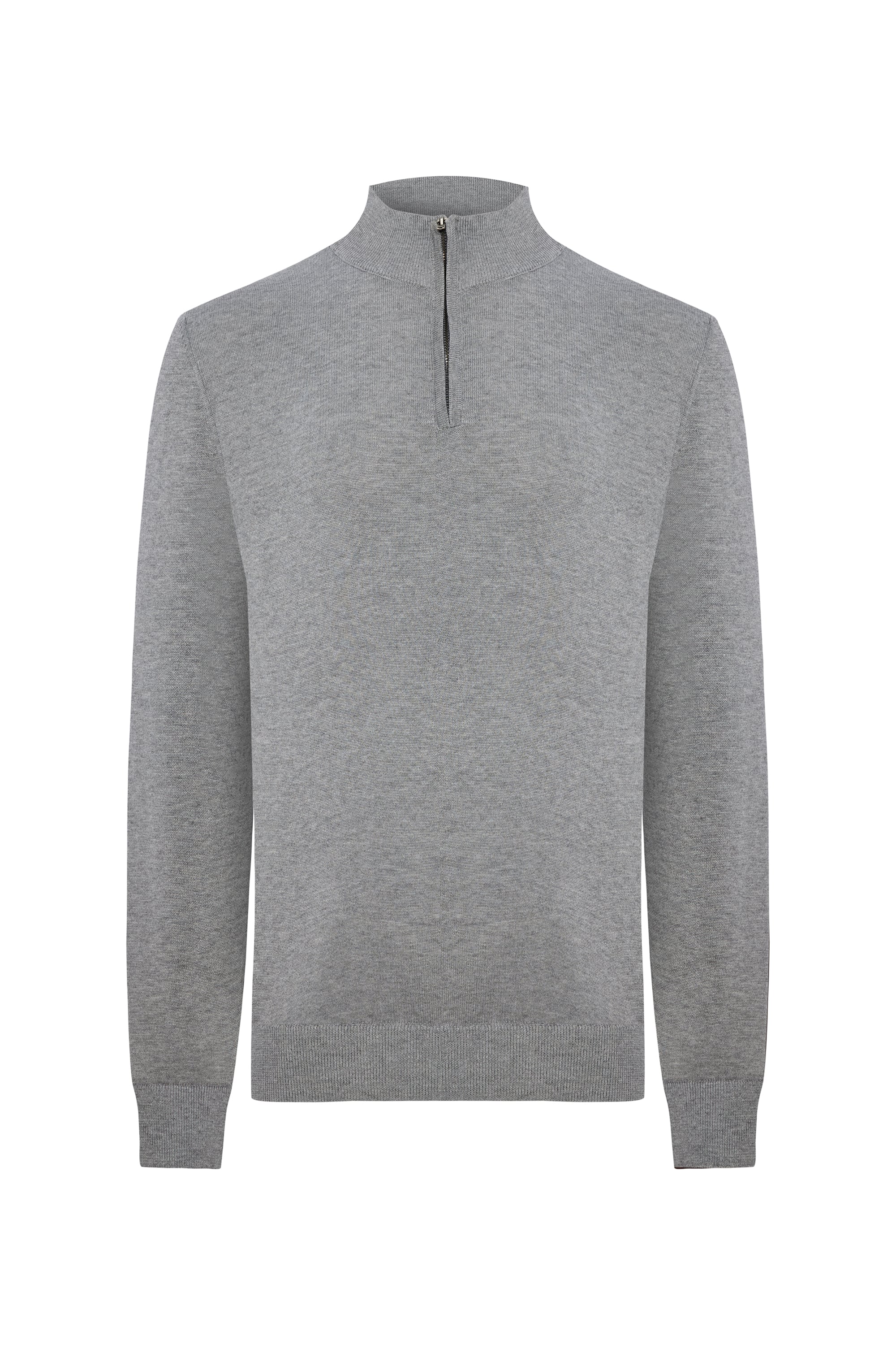 DİK YAKA UZUN KOLLU KAZAK