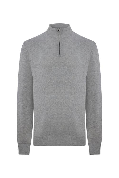  DİK YAKA UZUN KOLLU KAZAK