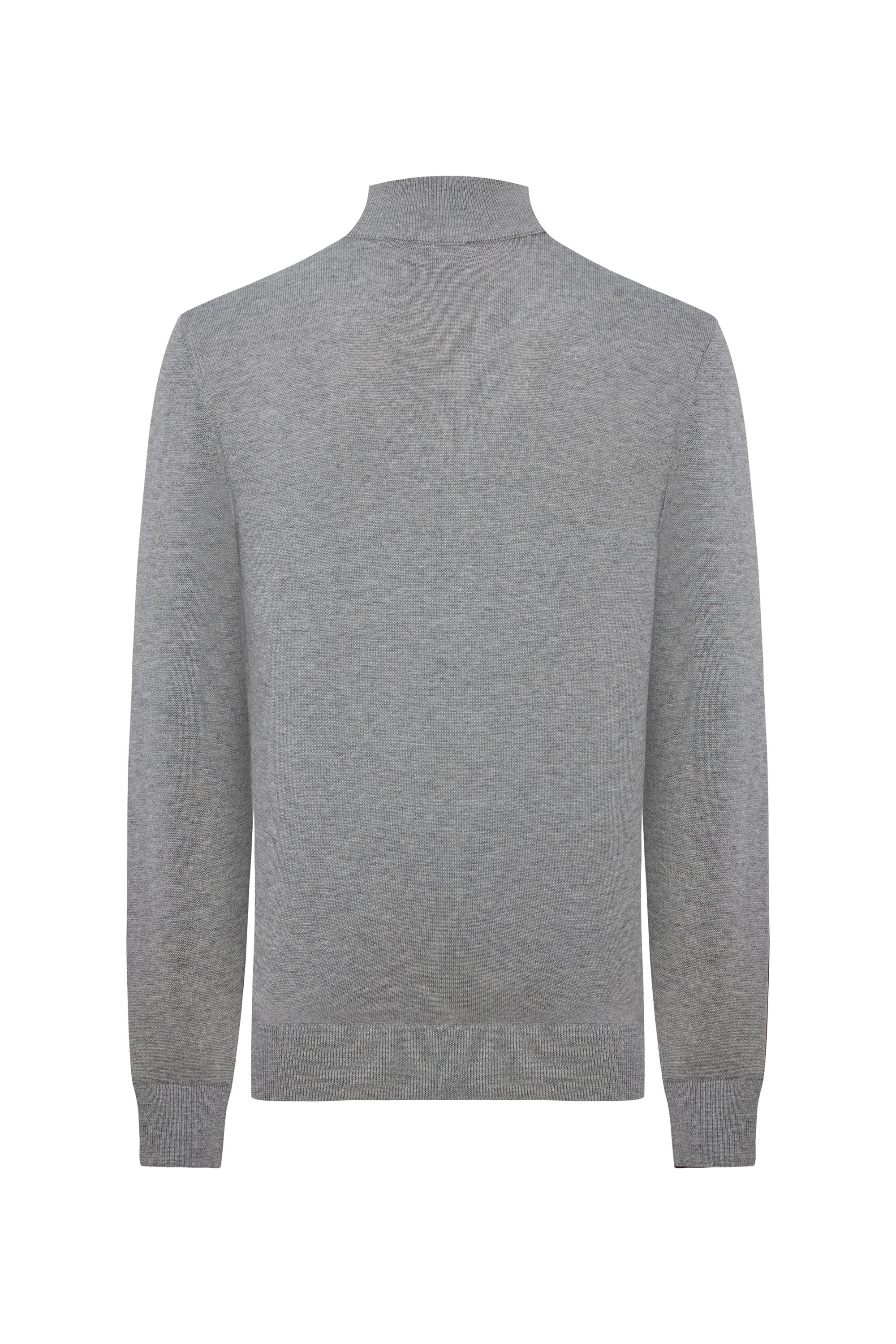 DİK YAKA UZUN KOLLU KAZAK