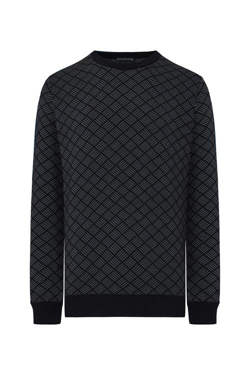 JAKARLI BİSİKLET YAKA KAZAK