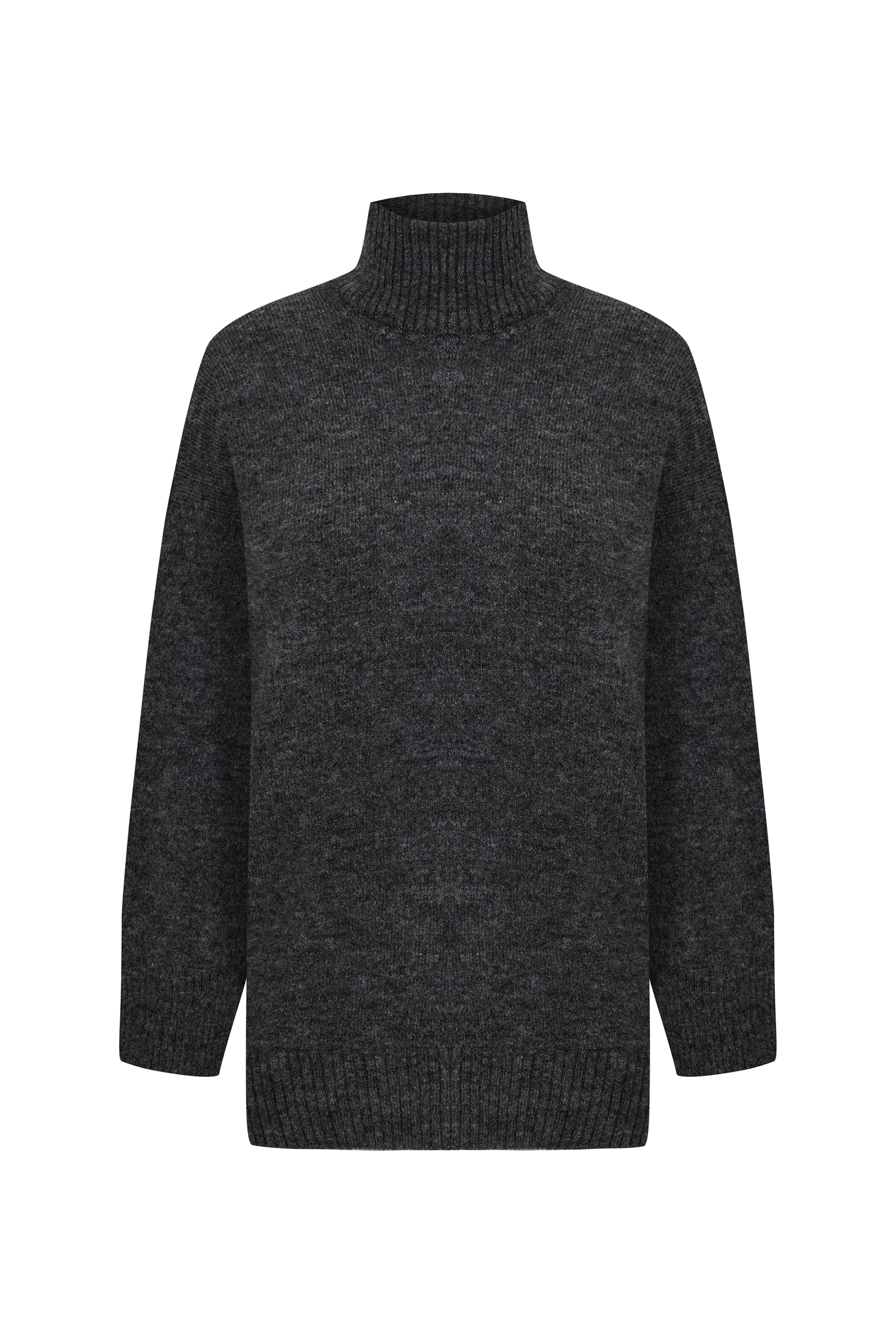 BALIKÇI YAKA OVERSIZE KAZAK