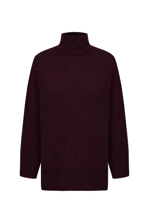  BALIKÇI YAKA OVERSIZE KAZAK