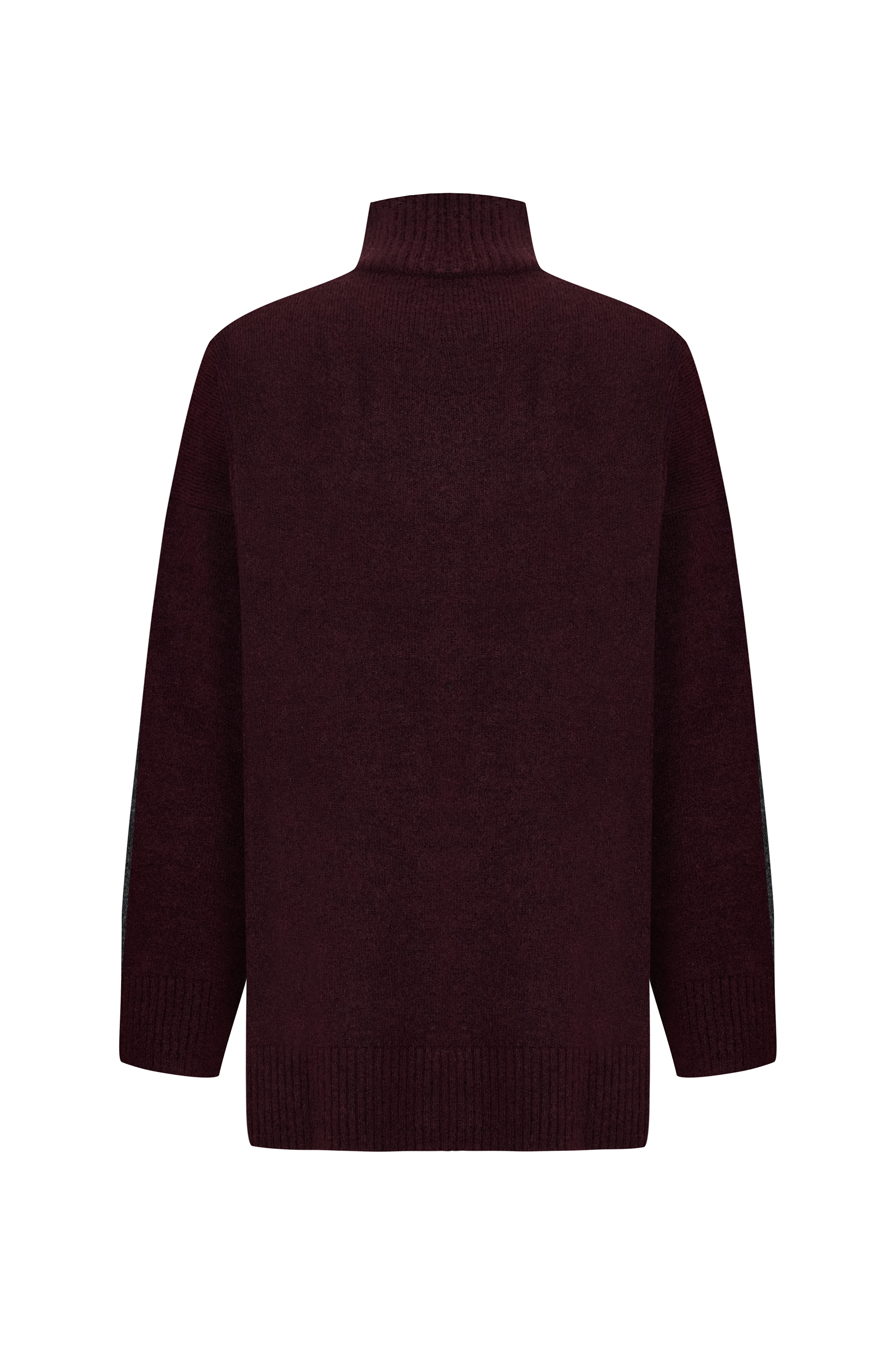 BALIKÇI YAKA OVERSIZE KAZAK