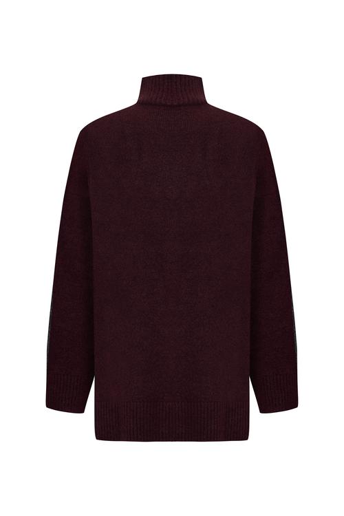  BALIKÇI YAKA OVERSIZE KAZAK