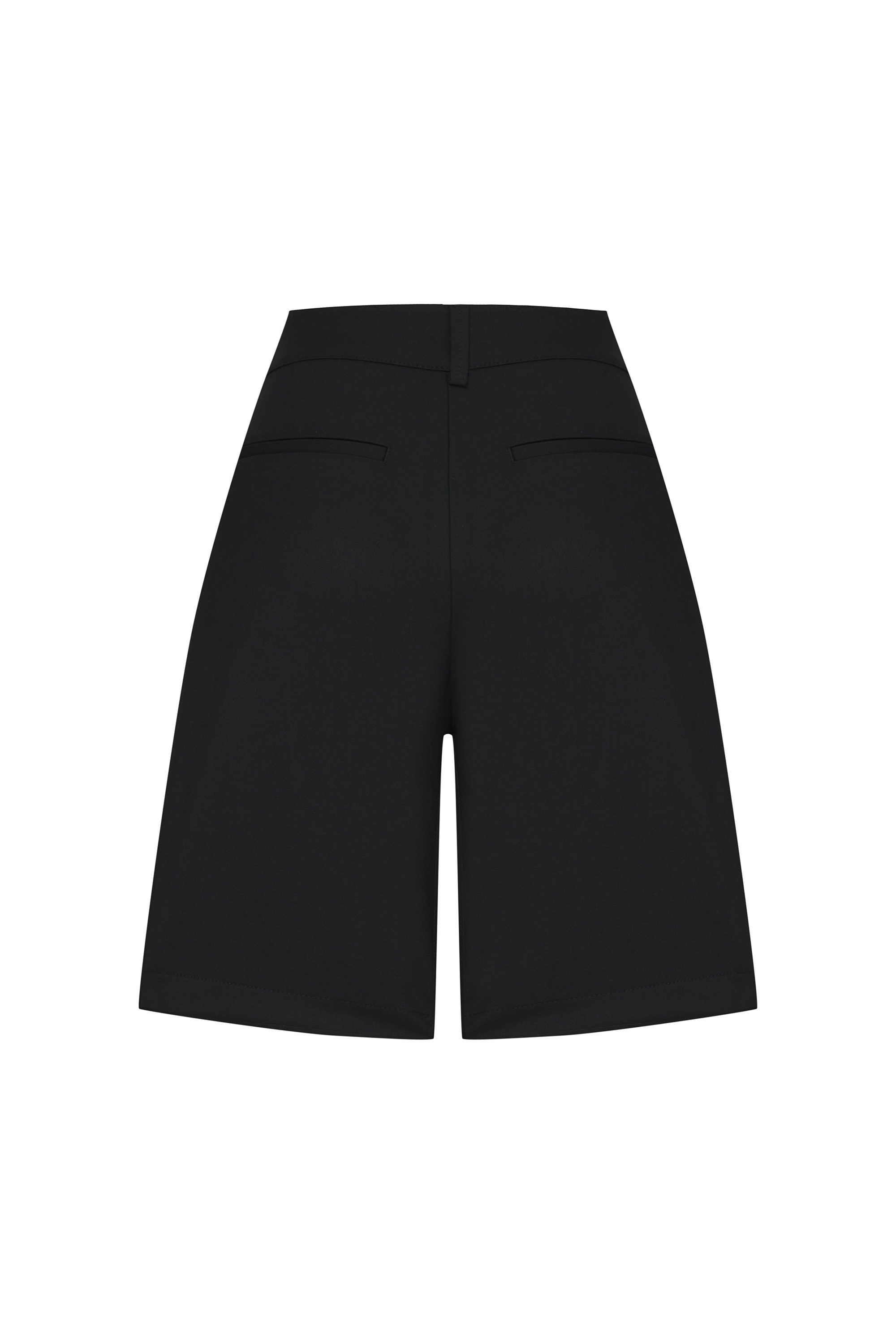 PİLELİ BERMUDA ŞORT