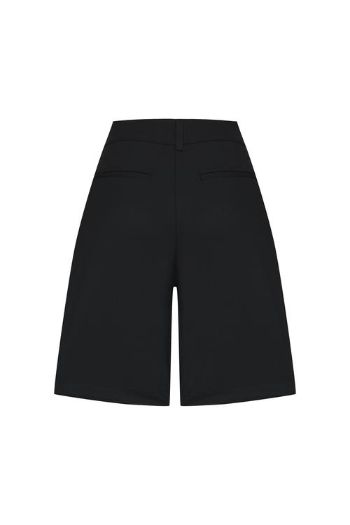  PİLELİ BERMUDA ŞORT