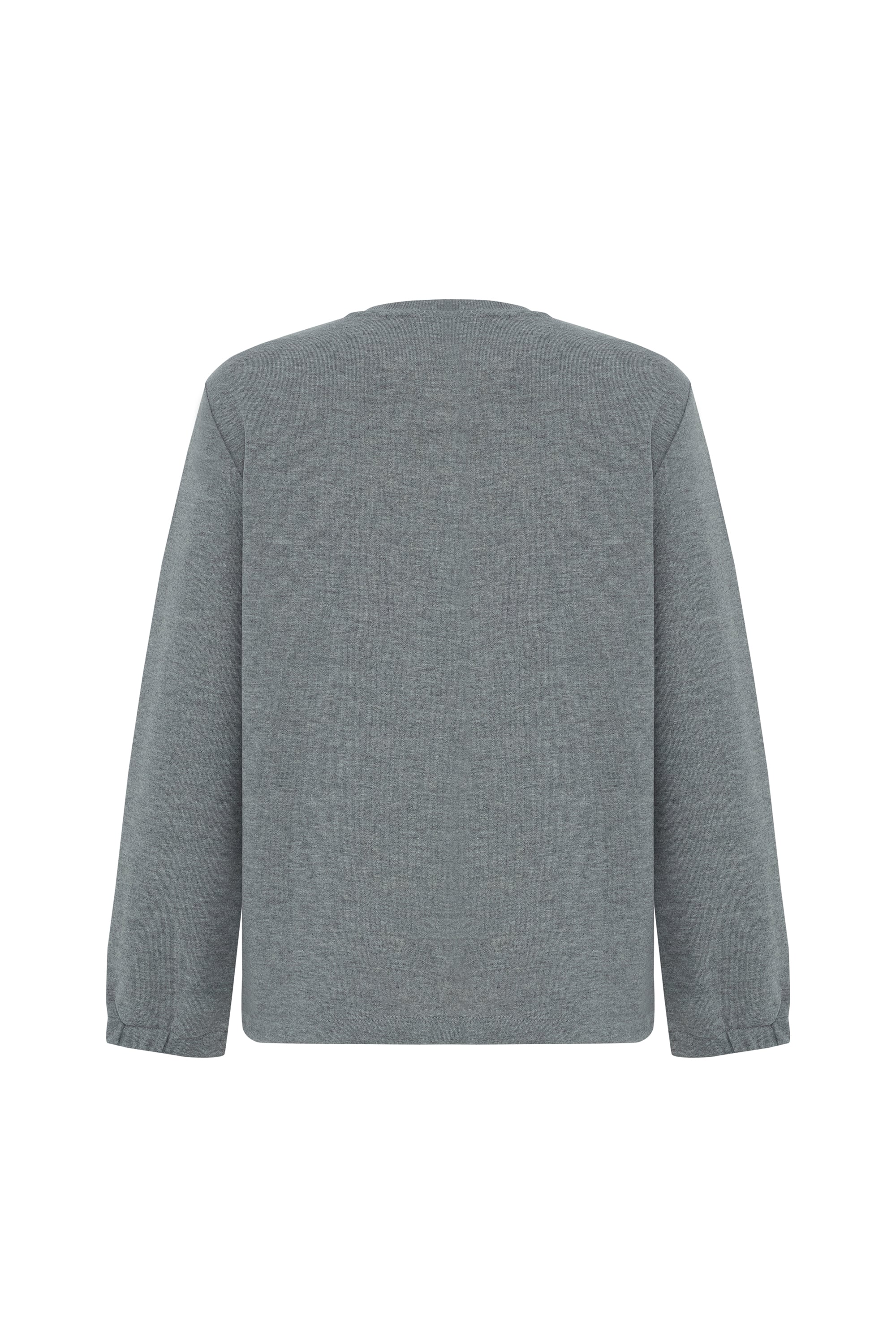 BİLEĞİ LASTİKLİ SWEATSHIRT