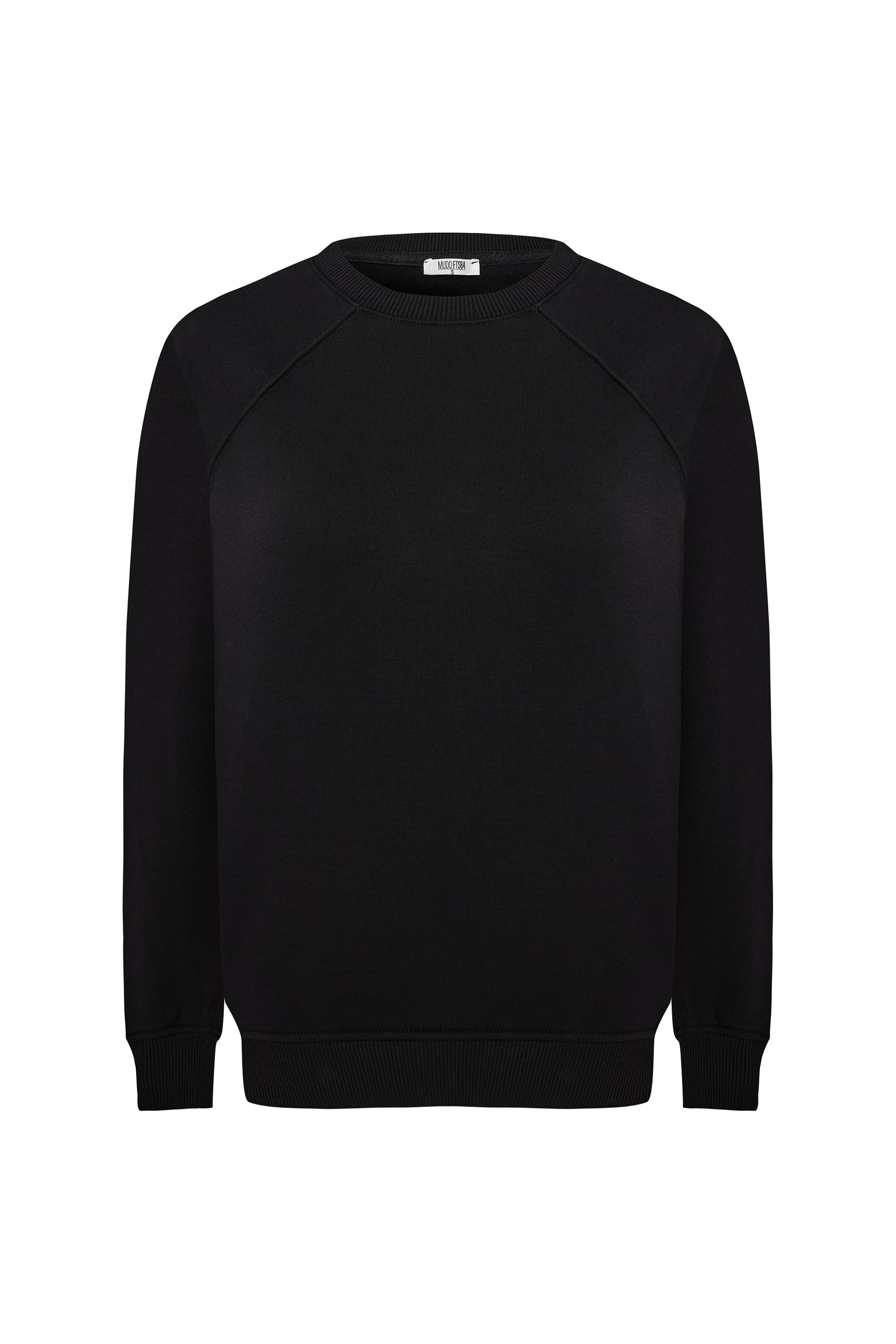 BİSİKLET YAKA LOOSE FIT SWEATSHIRT