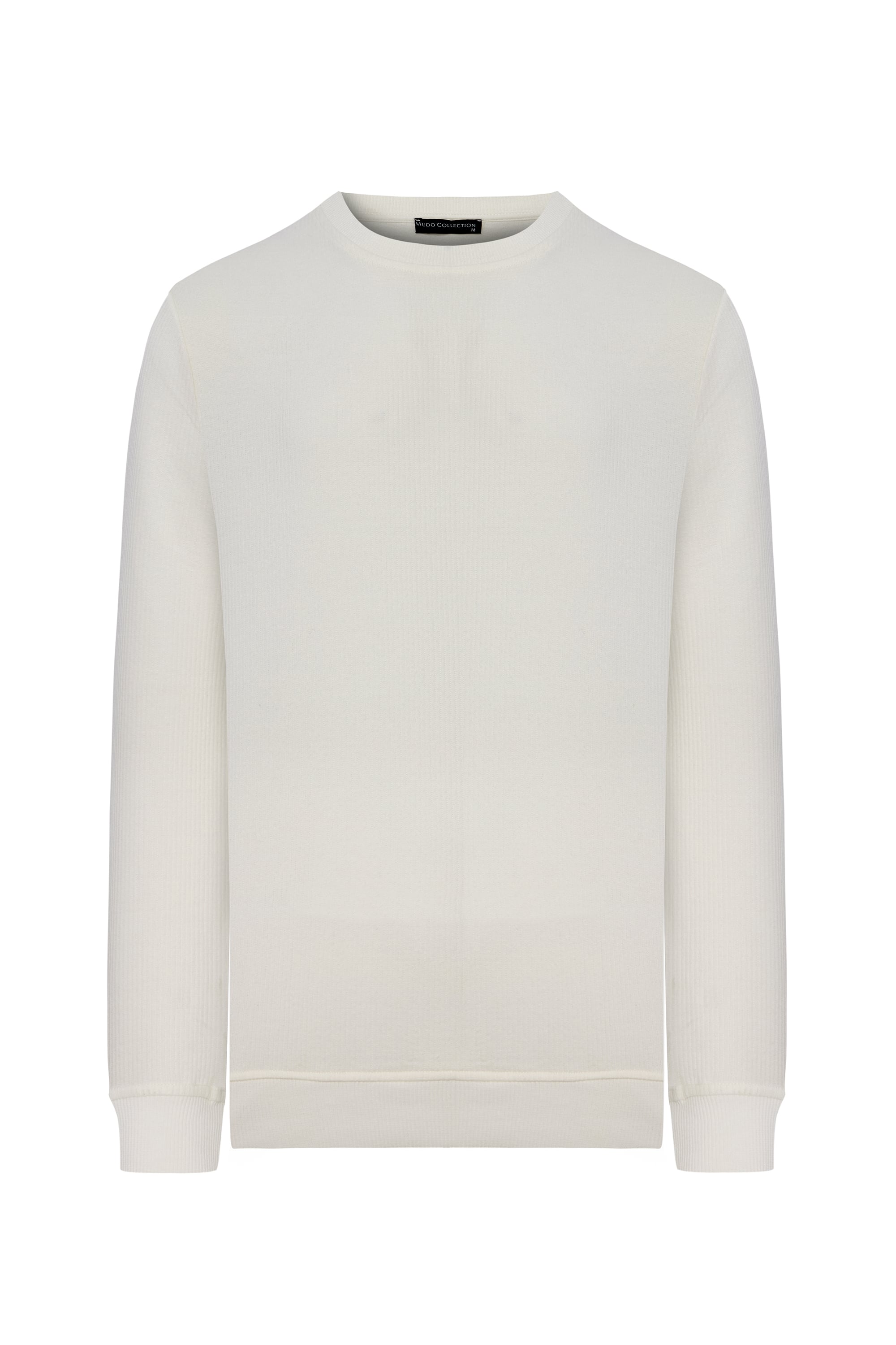 BİSİKLET YAKA UZUN KOLLU SWEATSHIRT