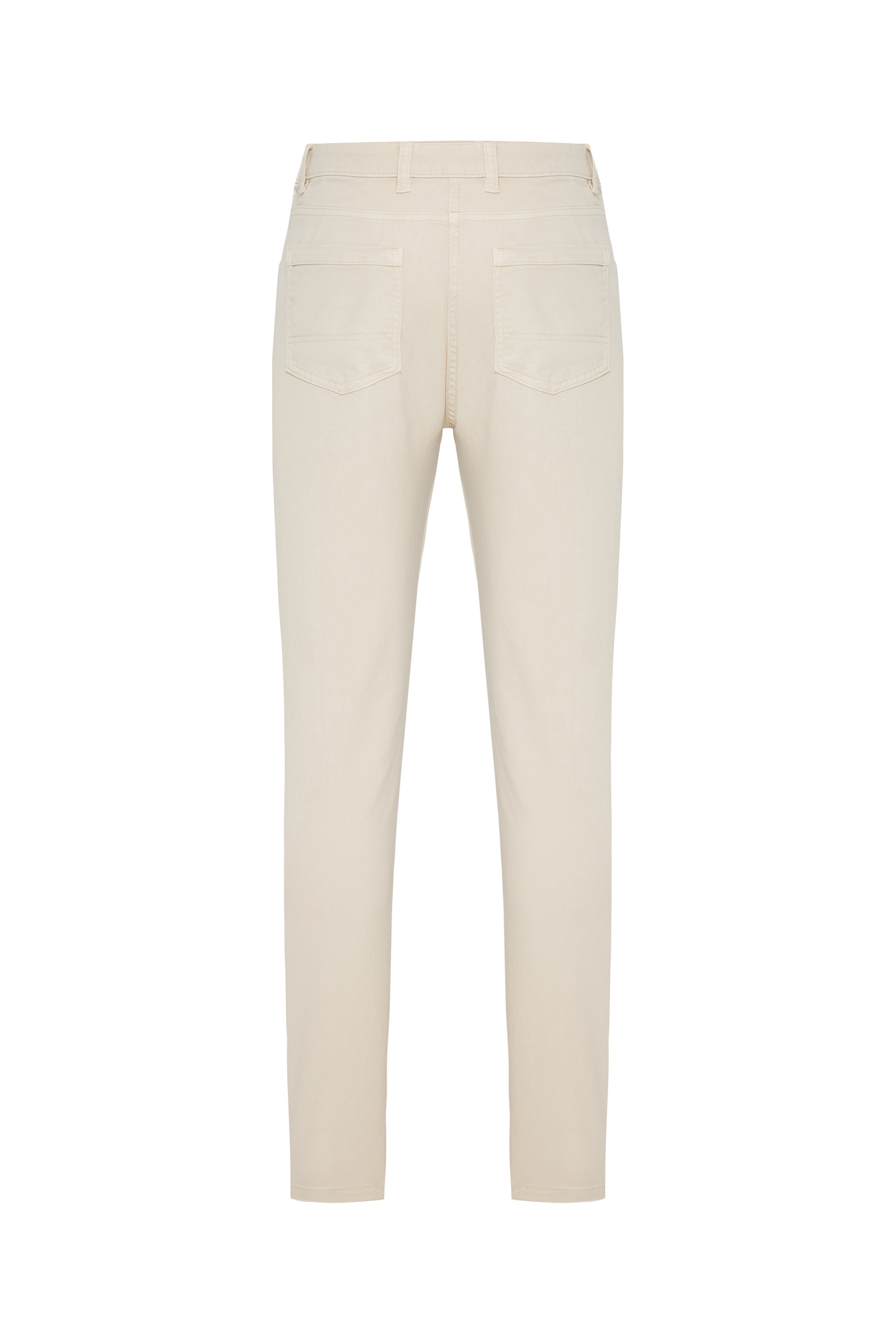 Erkek Taş Rengi Slim Fit Pantolon