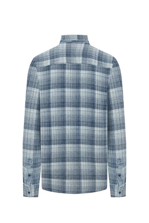  EKOSELİ DOKULU REGULAR FIT GÖMLEK