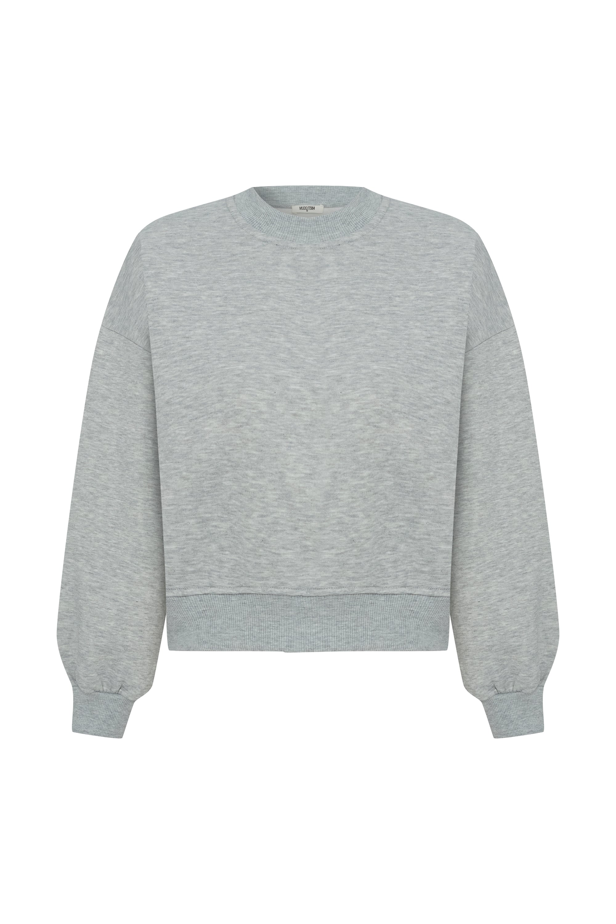 BİSİKLET YAKA SWEATSHIRT