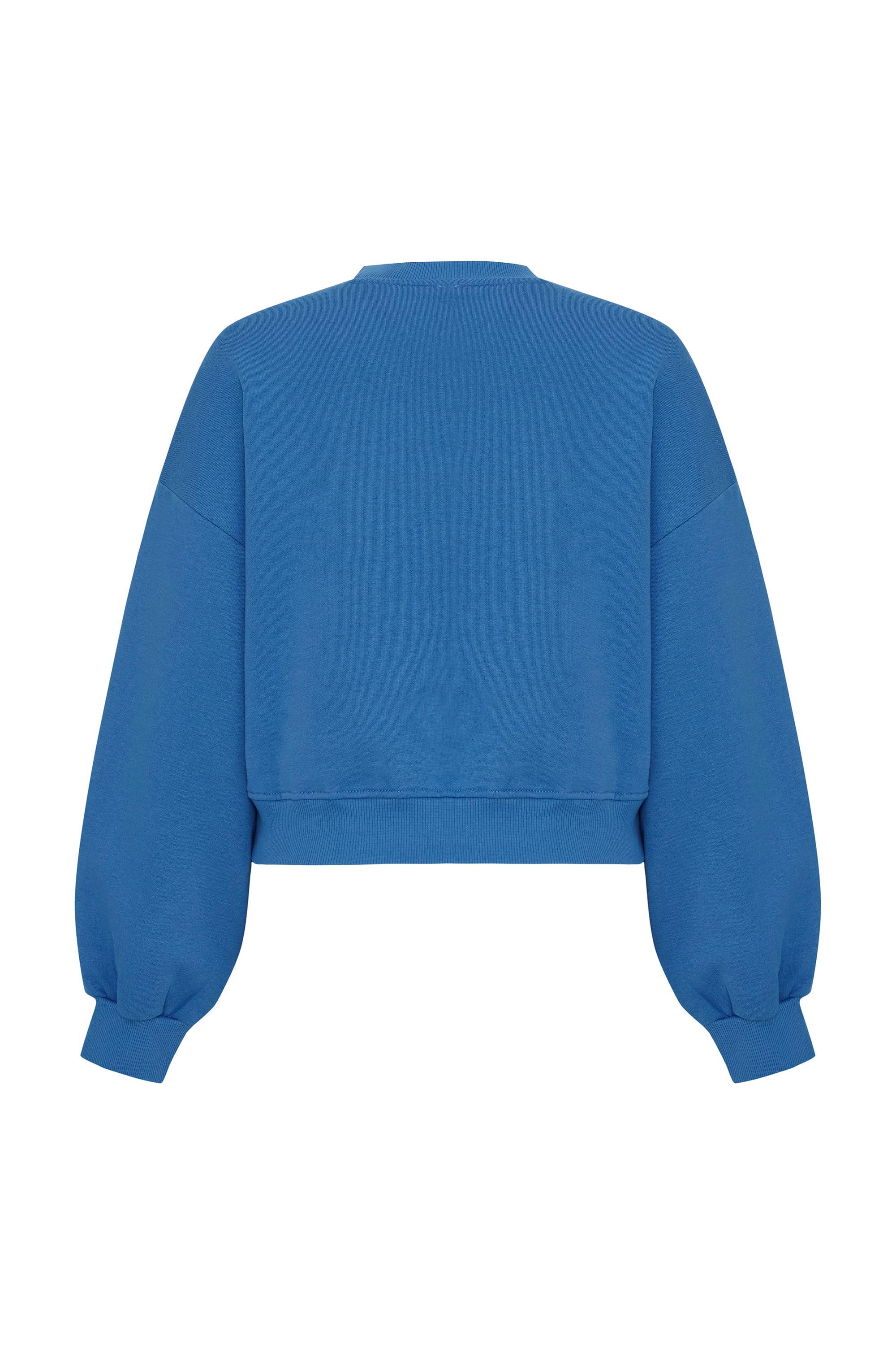 BİSİKLET YAKA SWEATSHIRT