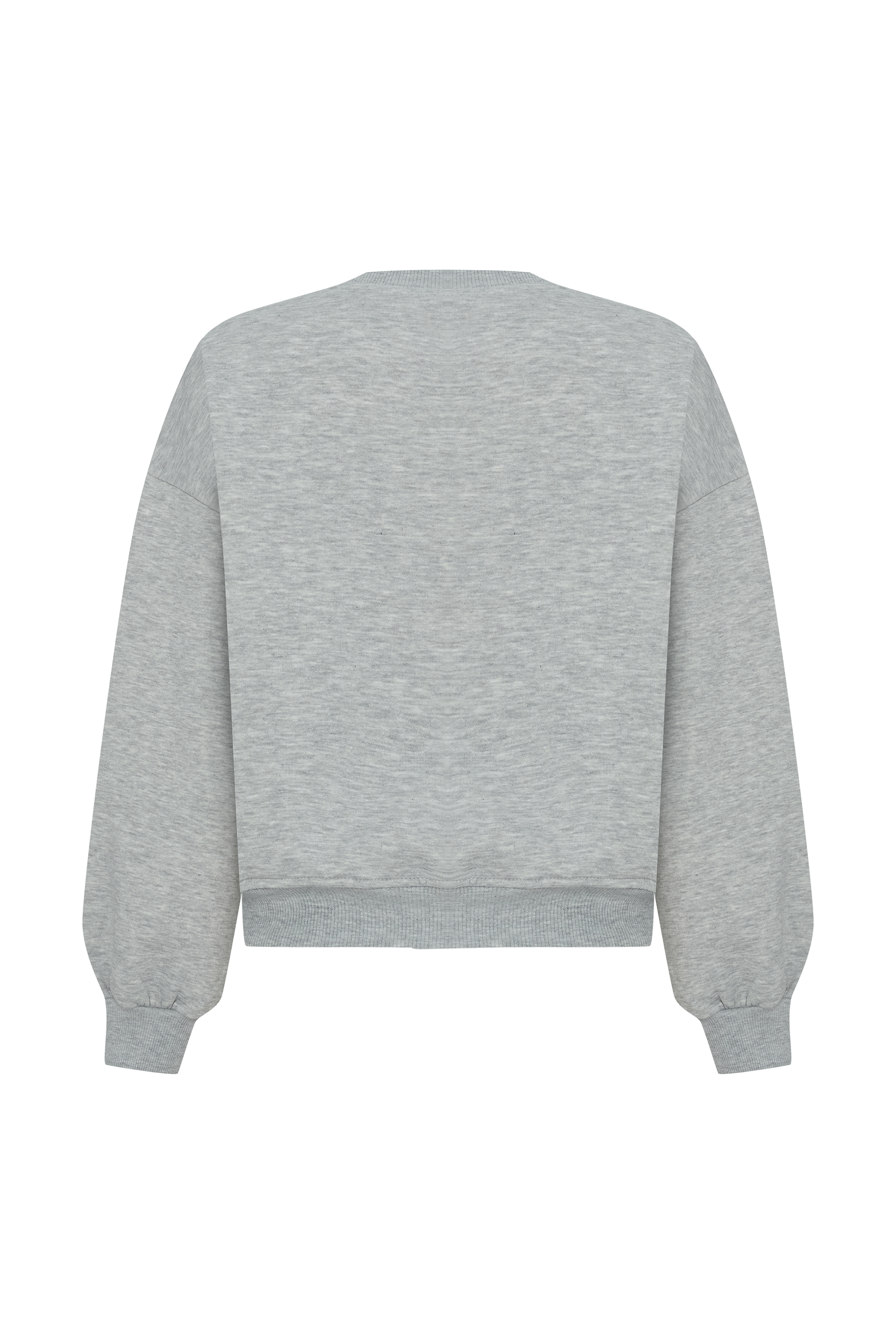 BİSİKLET YAKA SWEATSHIRT