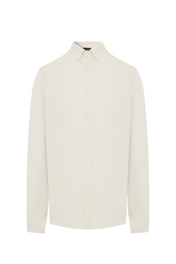 REGULAR FIT KADİFE GÖMLEK