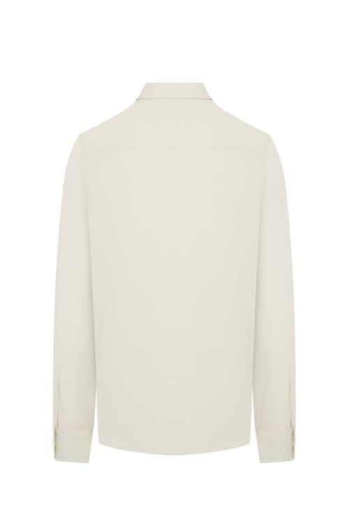 REGULAR FIT KADİFE GÖMLEK