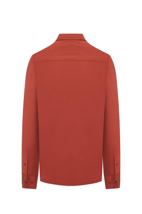  REGULAR FIT KADİFE GÖMLEK