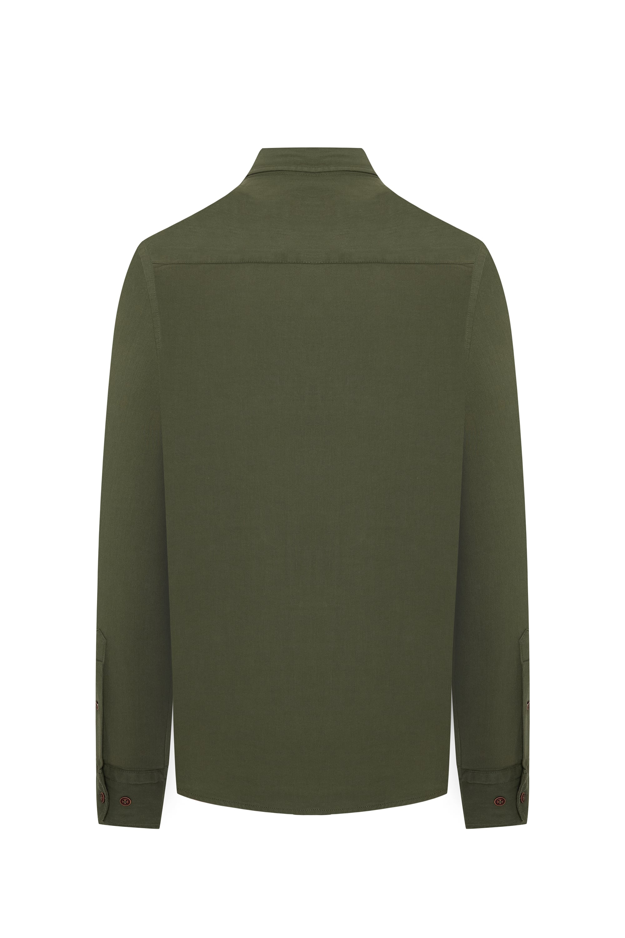 REGULAR FIT KADİFE GÖMLEK