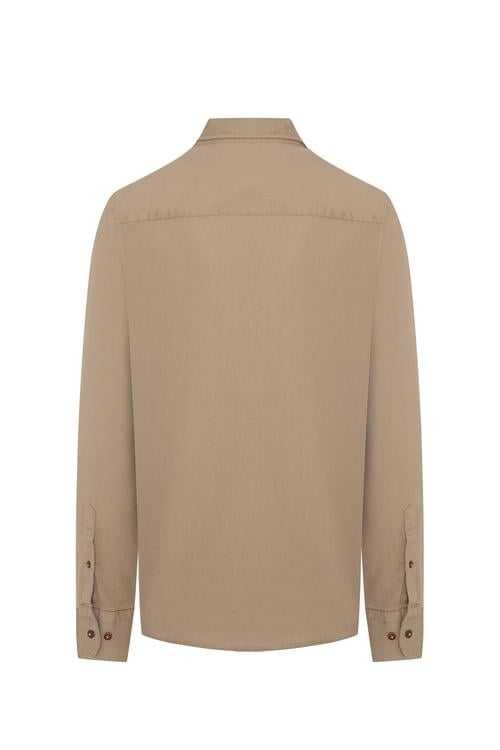  REGULAR FIT KADİFE GÖMLEK