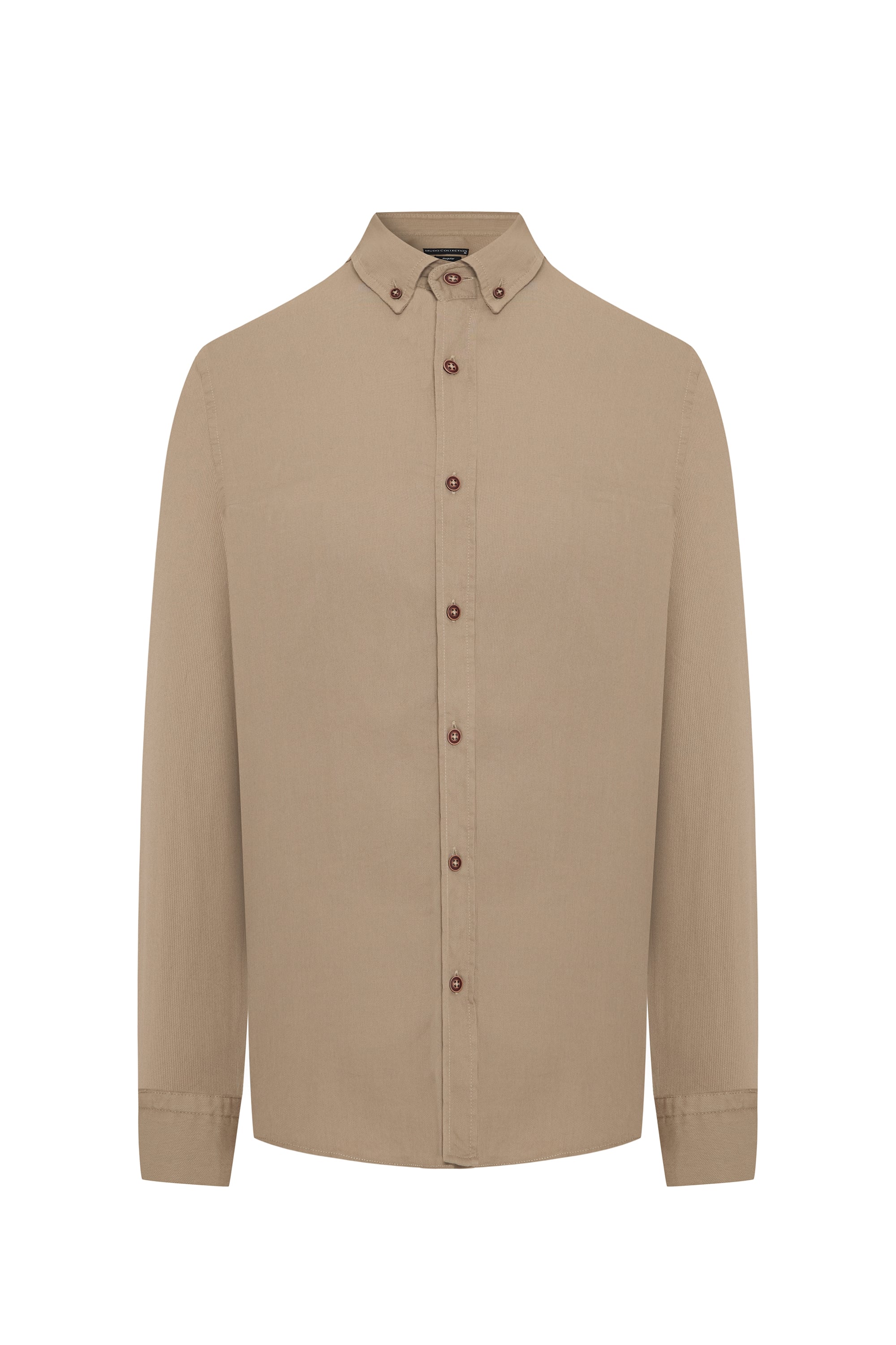 REGULAR FIT KADİFE GÖMLEK