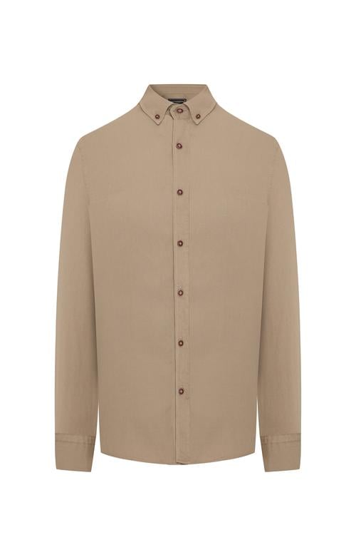 REGULAR FIT KADİFE GÖMLEK