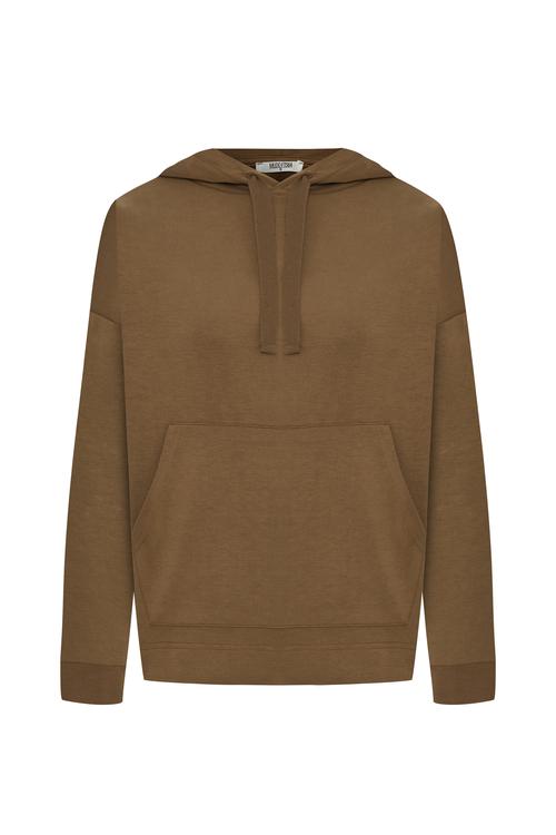  KAPÜŞONLU MODAL SWEATSHIRT