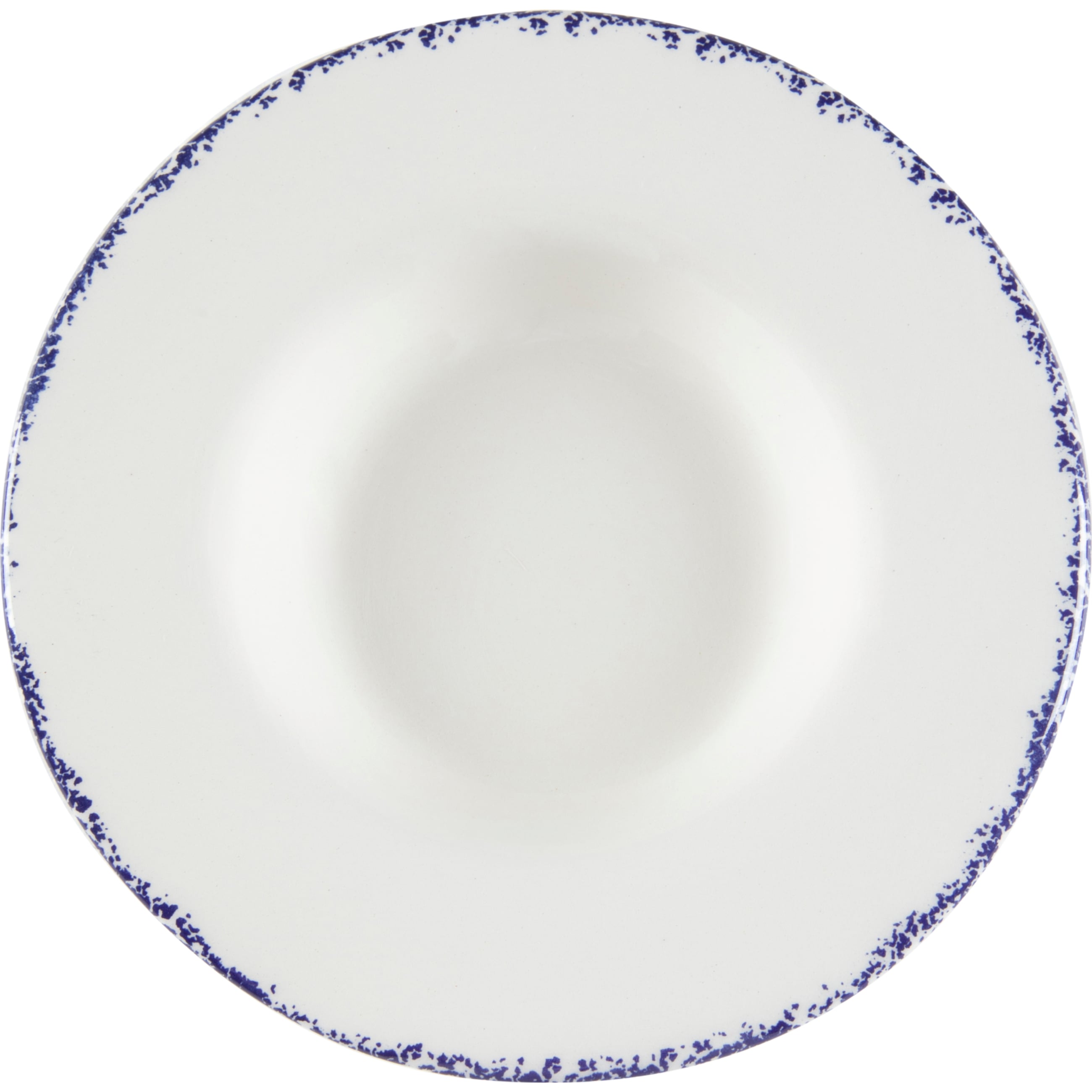 SERAMİK LACİVERT ÇAY TABAĞI SETİ -6LI