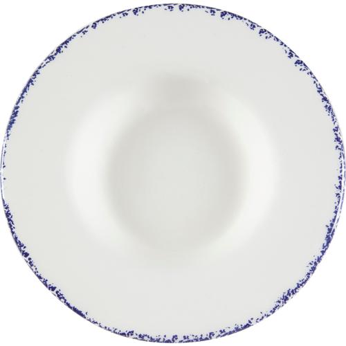  SERAMİK LACİVERT ÇAY TABAĞI SETİ -6LI