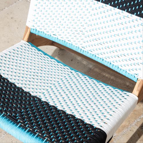  CATANIA BEYAZ-MAVİ KOLTUK