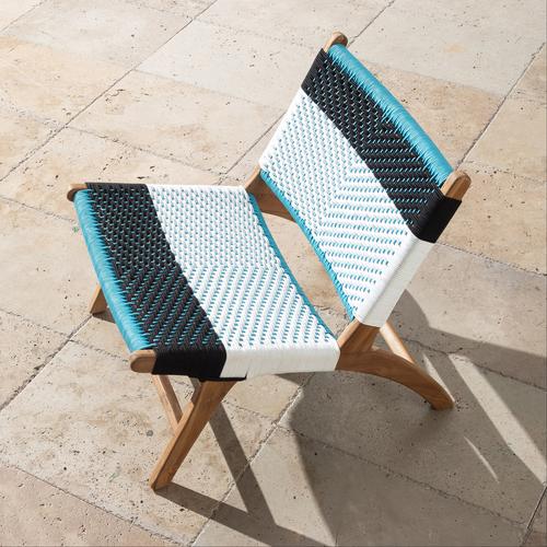  CATANIA BEYAZ-MAVİ KOLTUK