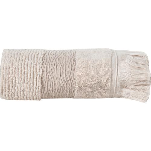 BORLA BEJ YÜZ HAVLUSU 50X80