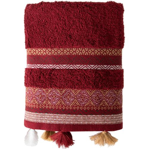  CHERRY BORDO YÜZ HAVLUSU 50X80