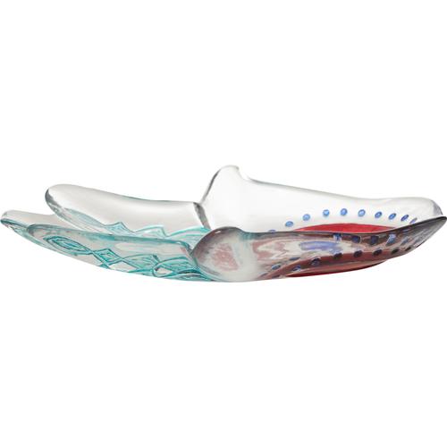  HAMSEA KIRMIZI DEKORATİF TABAK 27CM
