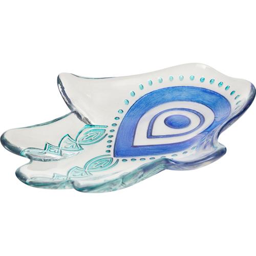  HAMSEA MAVİ DEKORATİF TABAK 27CM