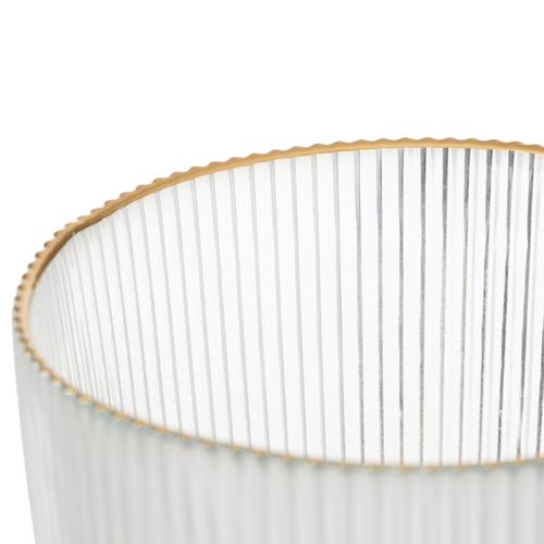  ORO ŞEFFAF VAZO 24CM