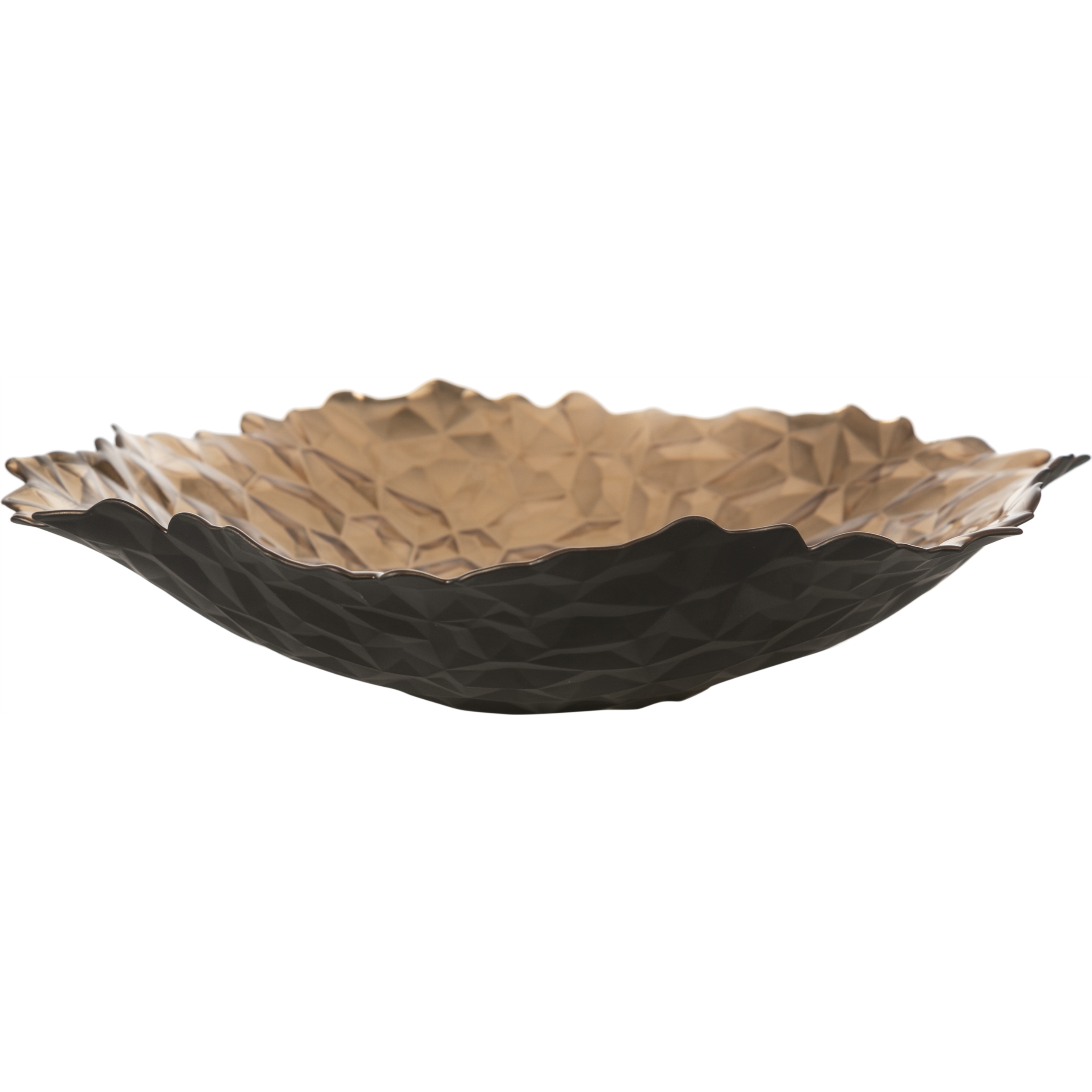 BLACK-GOLD DEKORATİF TABAK 36CM