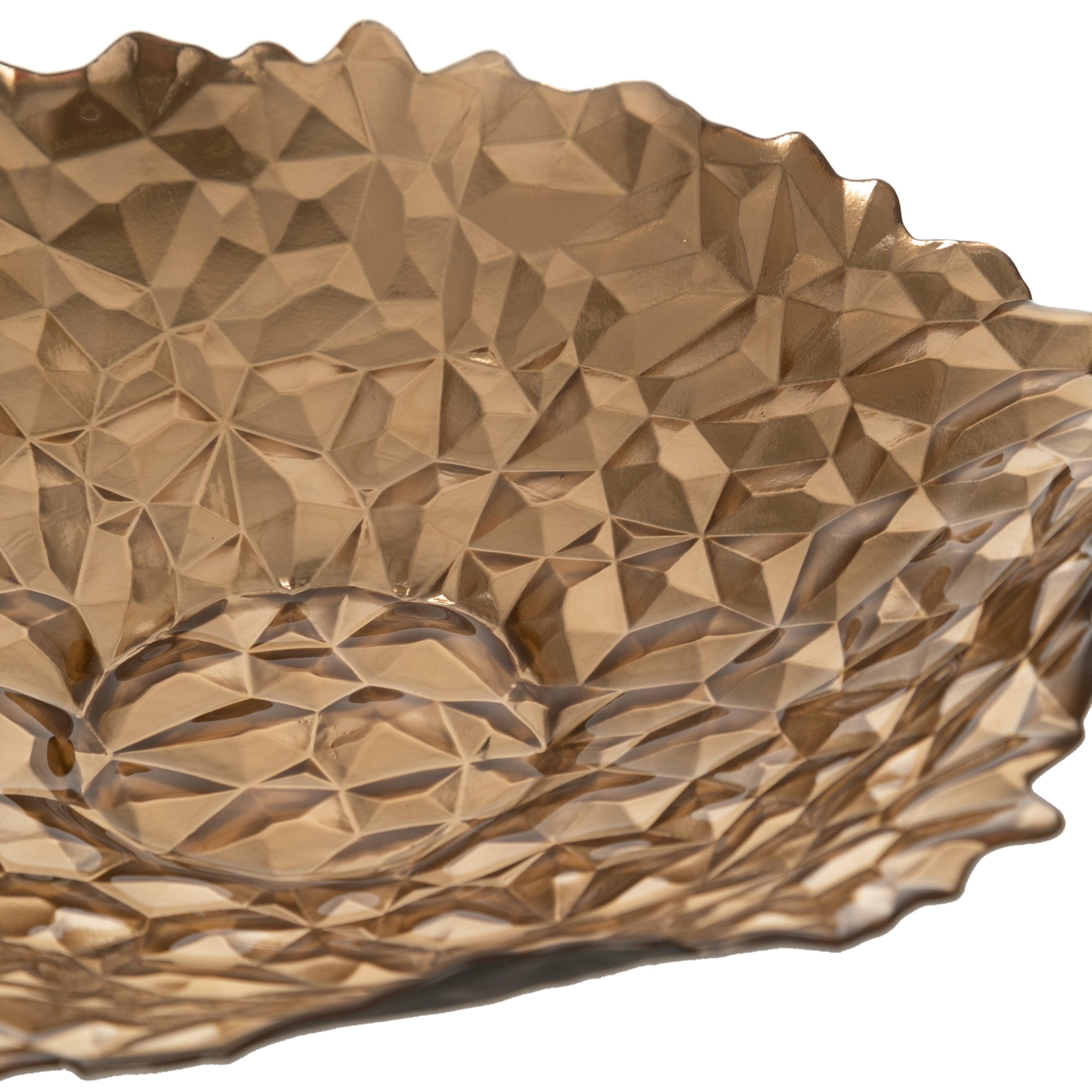 BLACK-GOLD DEKORATİF TABAK 36CM