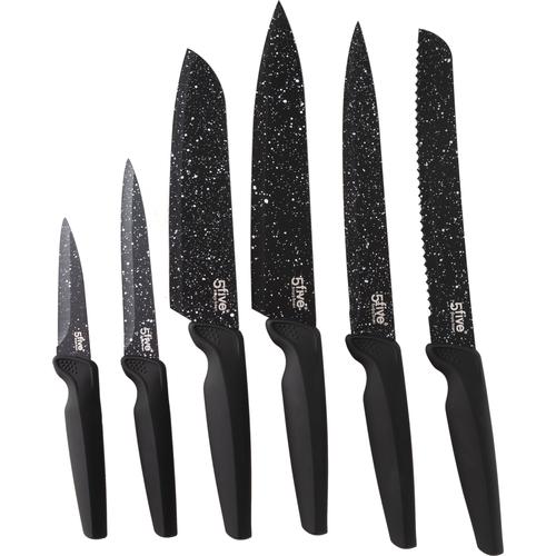  BLACK 6 BIÇAKLI STANDLI SET