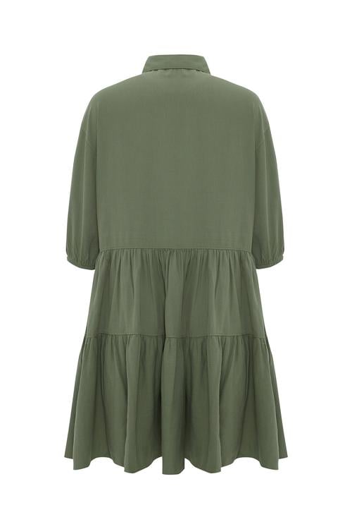 MİNİ GÖMLEK ELBİSE