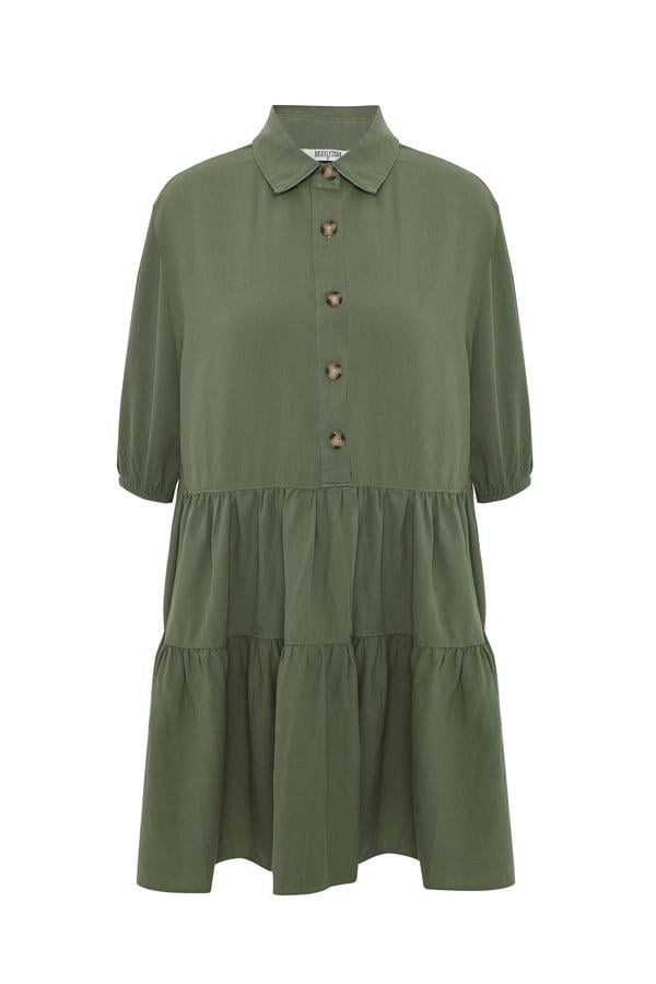 MİNİ GÖMLEK ELBİSE