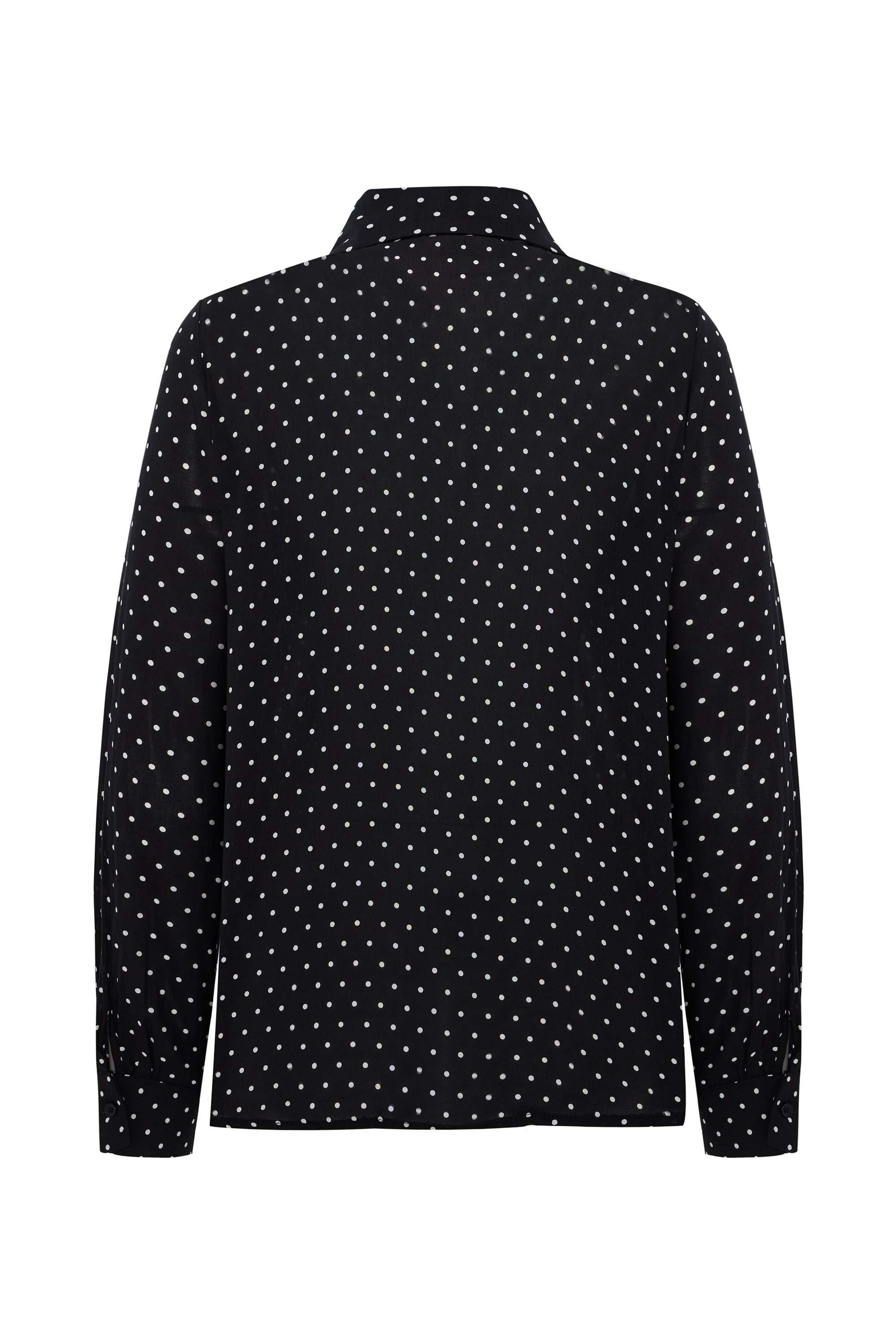 PUANTİYELİ FIRFIRLI SMART GÖMLEK