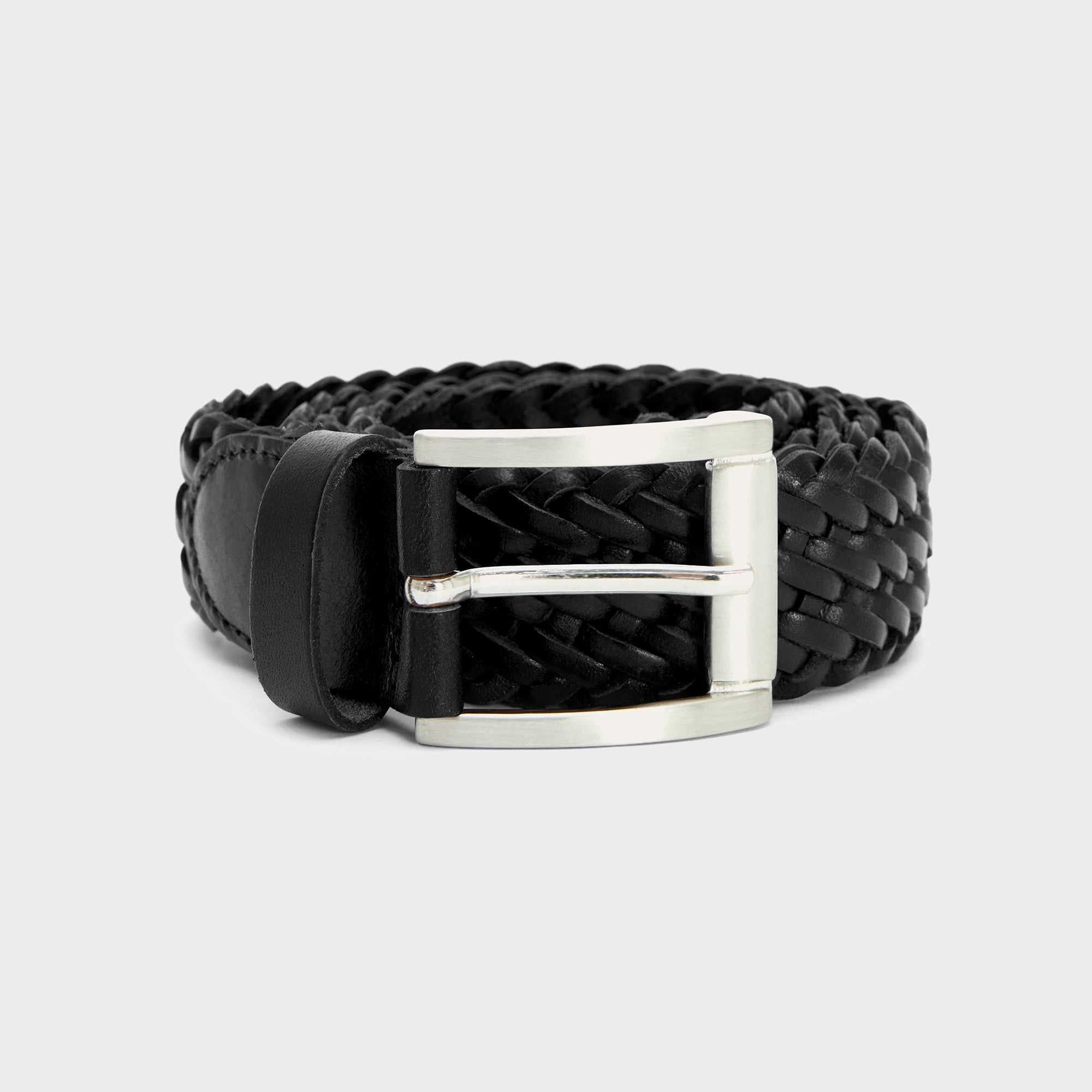 DERİ GÖRÜNÜMLÜ ÖRGÜ KEMER