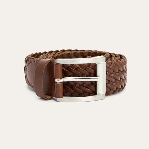 DERİ GÖRÜNÜMLÜ ÖRGÜ KEMER