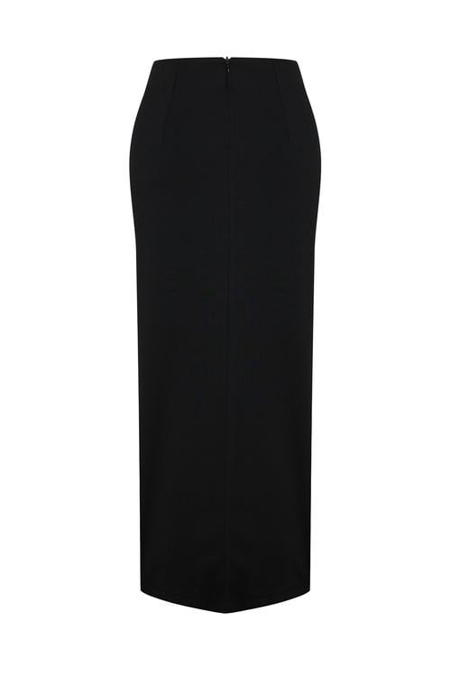  YIRTMAÇLI MİDİ ETEK