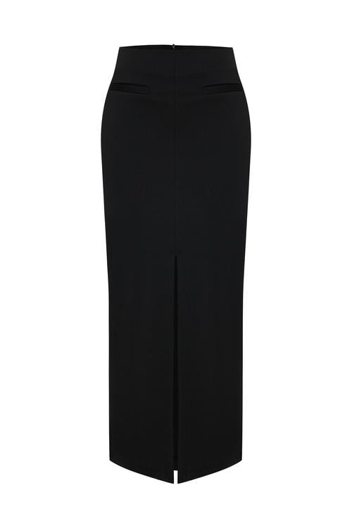  YIRTMAÇLI MİDİ ETEK