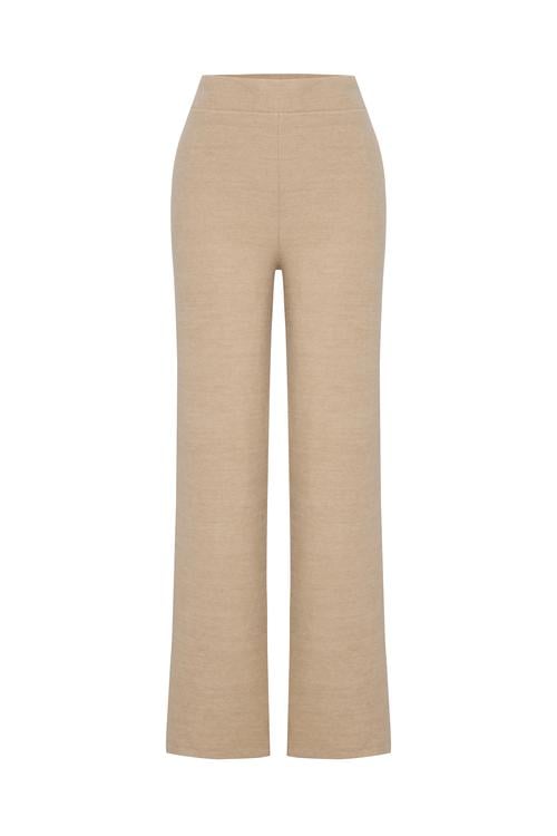 BELİ LASTİKLİ ÖRME PANTOLON