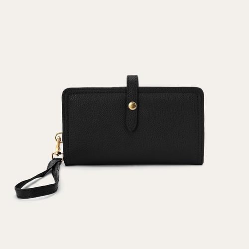  BİLEK ASKILI DERİ GÖRÜNÜMLÜ CÜZDAN