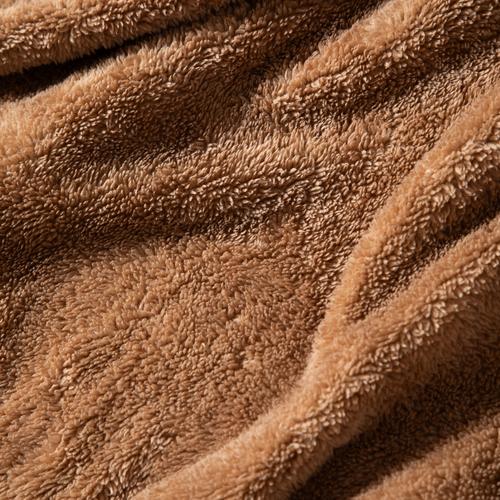  PONPONLU DİZ ÜSTÜ BATTANİYE BEJ 130X160